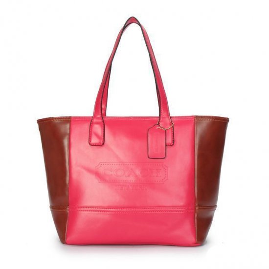 Coach City Saffiano Small Red Totes ANN | Coach Outlet Canada